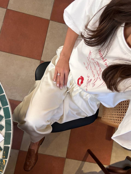 Футболка Love Letter TRES, цвет: белый, НФ-00002723 купить онлайн