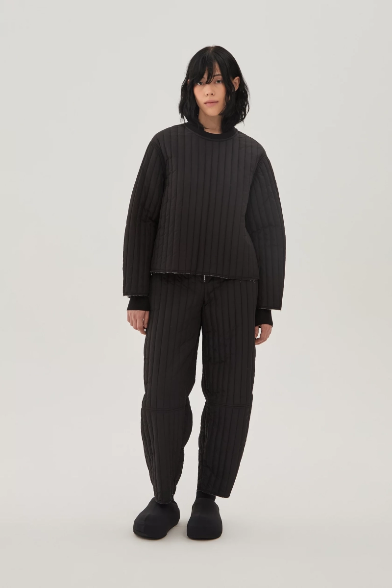 Утепленный свитшот UNKE, цвет: Черный, 2601SS0012P_BL/FL купить онлайн