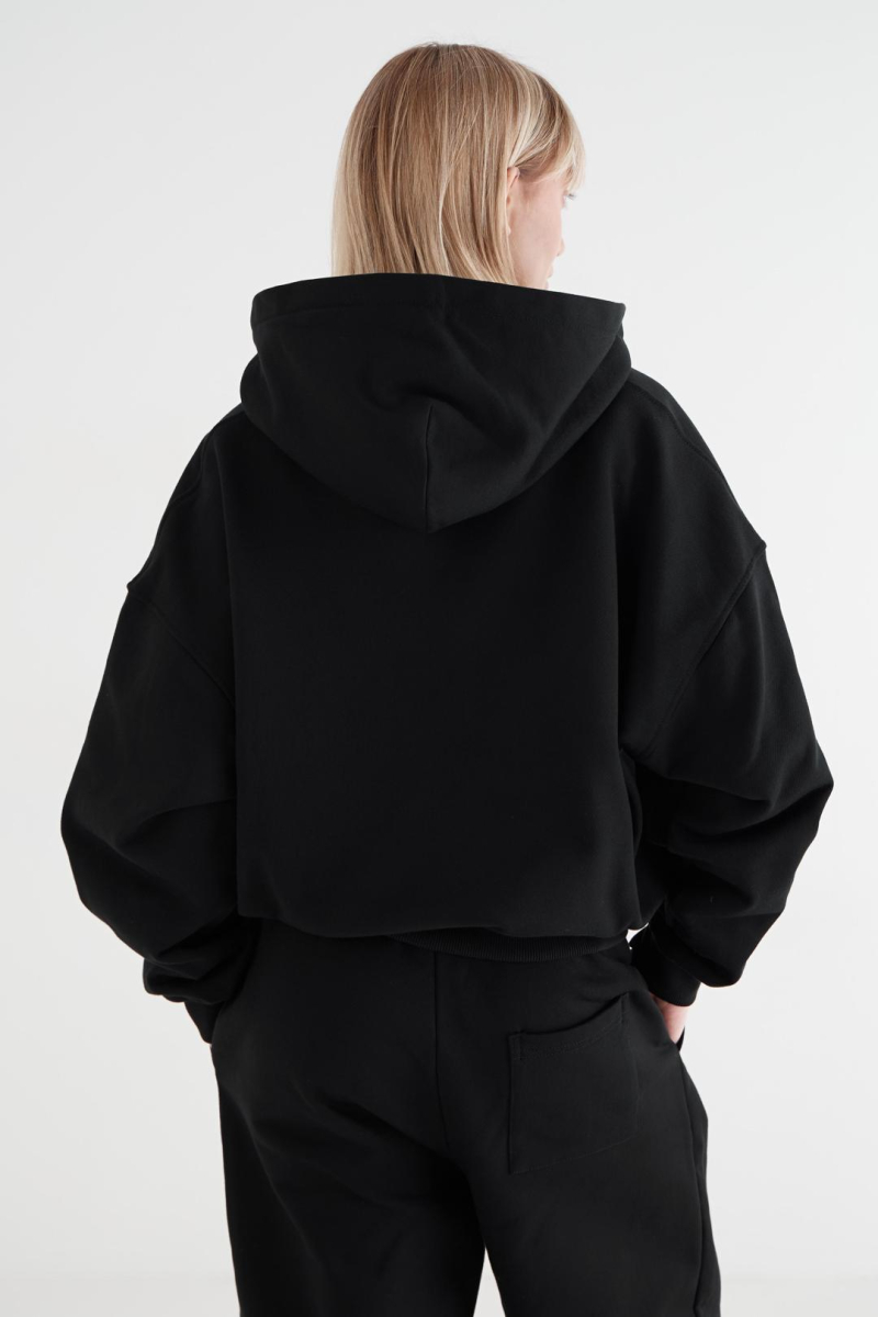 Худи на молнии «Город» CULTBASE, цвет: Черный,  купить онлайн