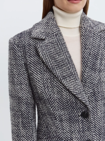 Пальто из шерсти ANNA PEKUN, цвет: Черный, 15.2573.901 купить онлайн