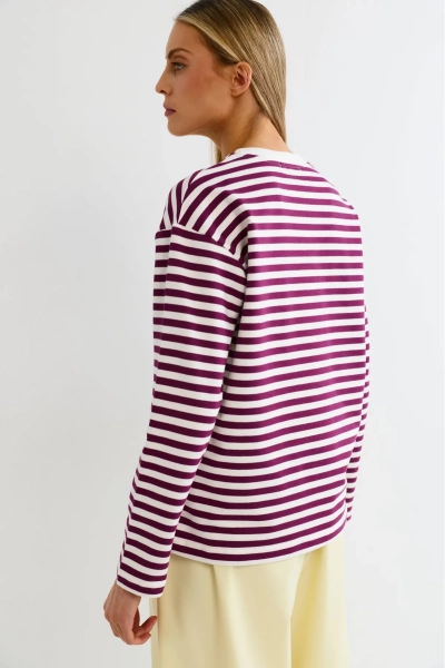 Тельняшка Erist store, цвет: Бордовый, НФ-00003092 купить онлайн