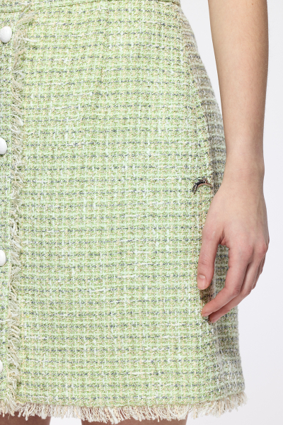 Юбка из твида DREAMS BY ALENA AKHMADULLINA, цвет: зеленый, 126102100204446/107000 купить онлайн