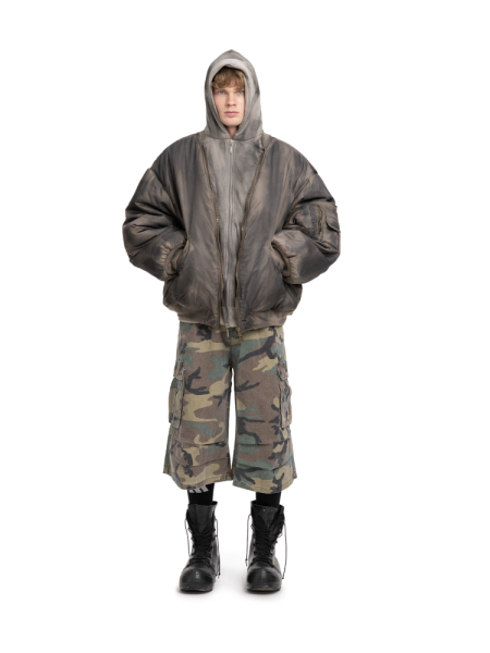 Бомбер HOODED BOMBER