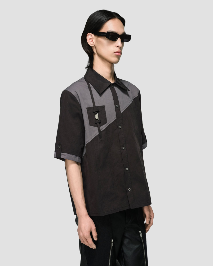 Рубашка Cringe Modernity Berhasm, цвет: Черный, shi25-2-multi купить онлайн Рубашка Cringe Modernity Berhasm, цвет: Черный, shi25-2-multi купить онлайн