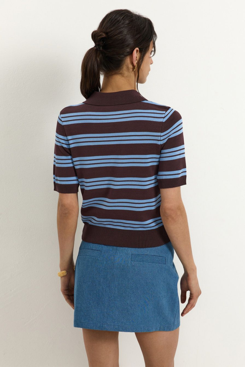 Джемпер из 100% вискозы TOPTOP, цвет: коричневый, TT.050.17693.701 купить онлайн