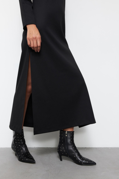 Платье макси из джерси Charmstore, цвет: Черный, 3220-2224-1001 купить онлайн