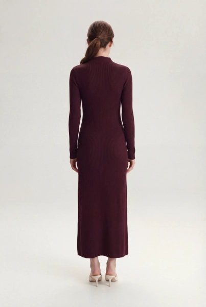 Платье трикотажное SAGAS, цвет: Бордовый, 260111 купить онлайн