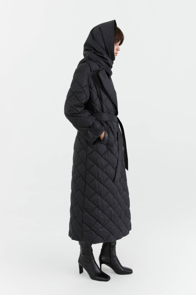 Пальто стеганое M.REASON, цвет: Черный, 7.10324.K1054.1 A1.24 купить онлайн Пальто стеганое M.REASON, цвет: Черный, 7.10324.K1054.1 A1.24 купить онлайн