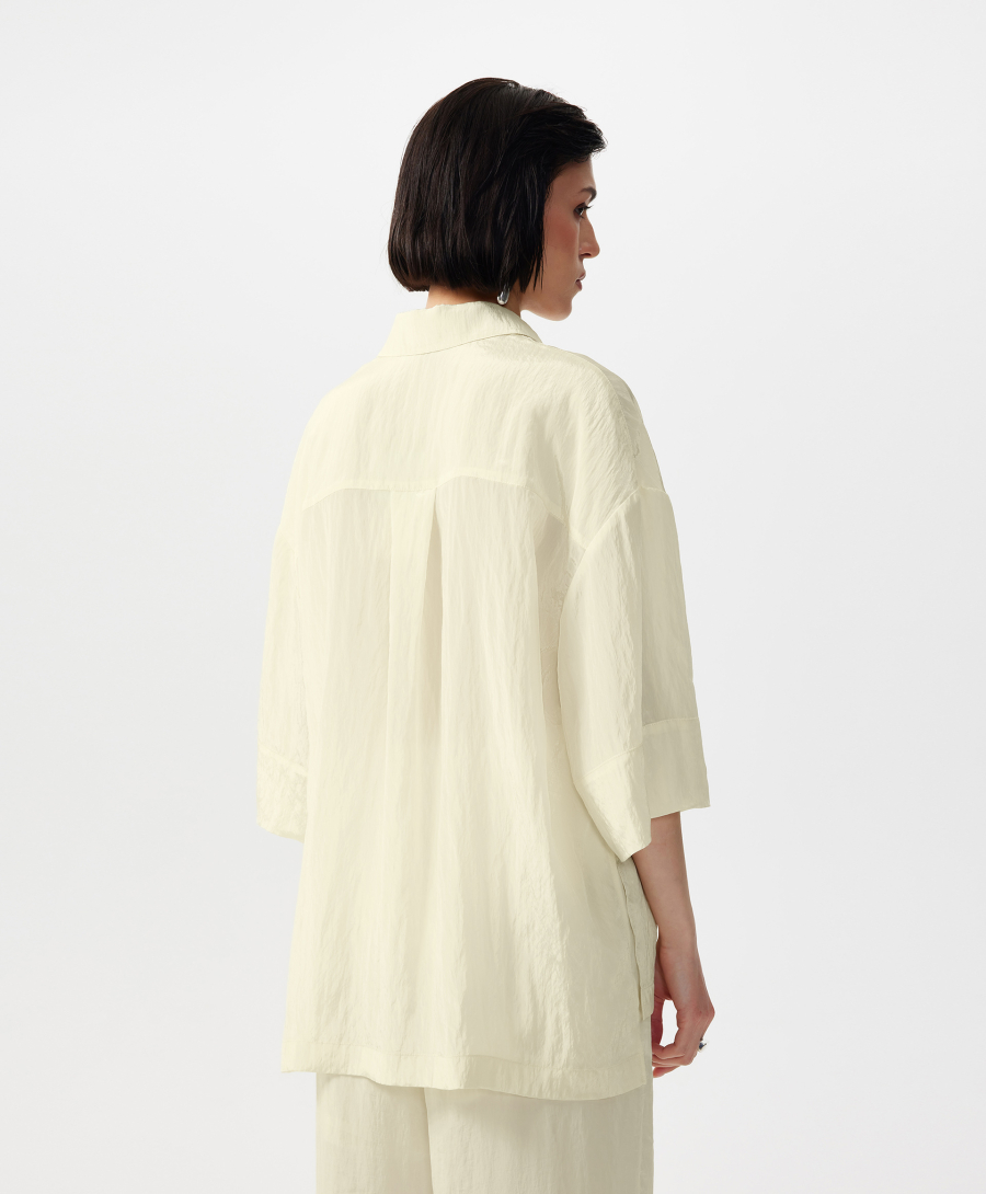 Блузка с коротким рукавом GLVR, цвет: Желтый, 126G24GAC2201 купить онлайн