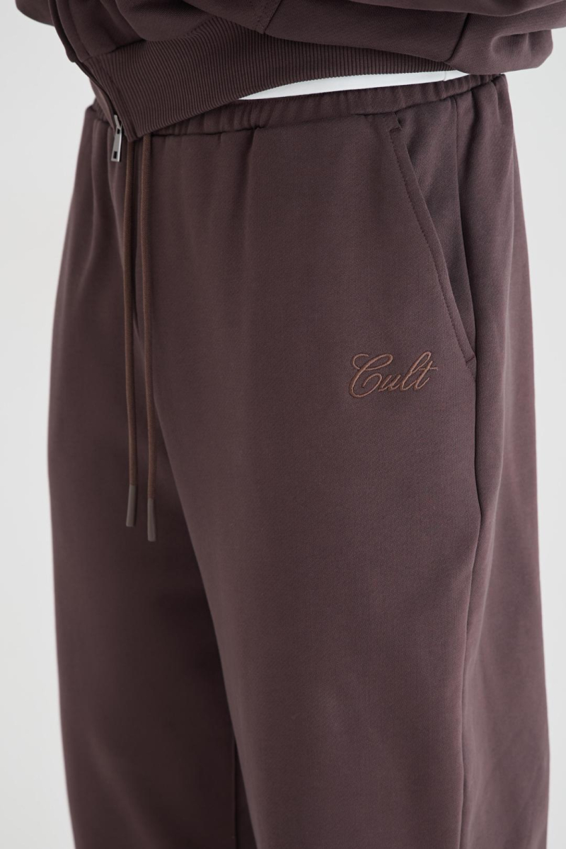 Джоггеры мужские «Город» CULTBASE, цвет: коричневый,  купить онлайн