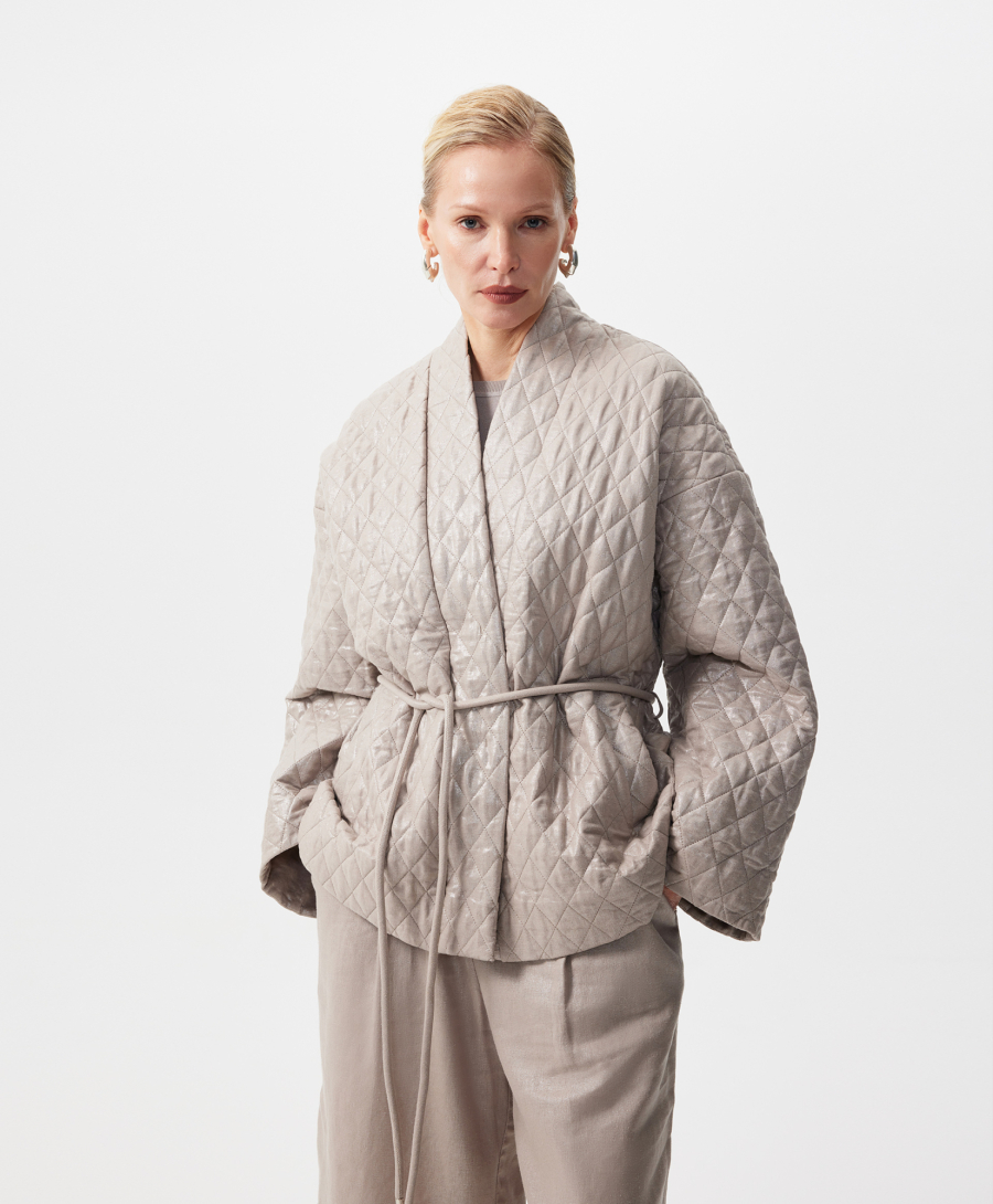 Стеганая легкая куртка