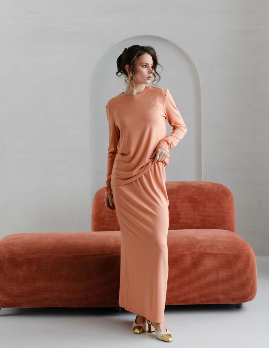 Лонгслив VLVT, цвет: красный, 00-00005305 купить онлайн