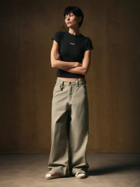 Джинсы оверсайз NAIPACHE, цвет: серый,  купить онлайн