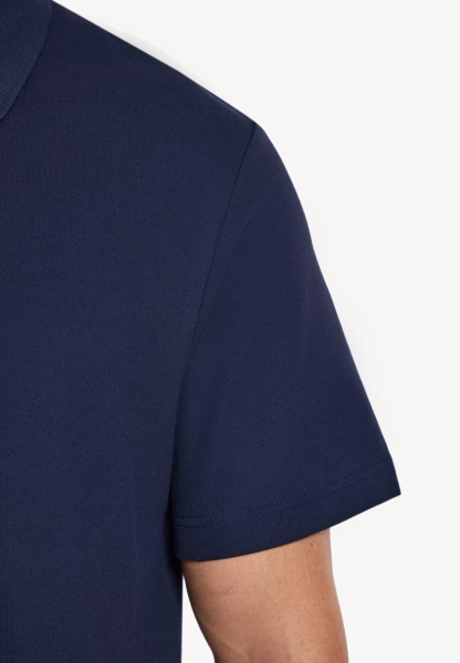 Мужской джемпер с воротником поло MUTED, цвет: темно-синий, 904463.MTSH0031_Navy-blue купить онлайн