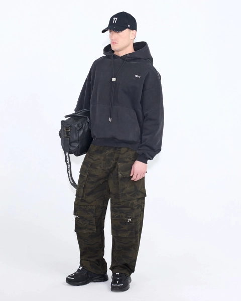 Джинсы-карго камуфляж ASIA ST 71, цвет: зеленый, Ast71.jeans-camou-green купить онлайн