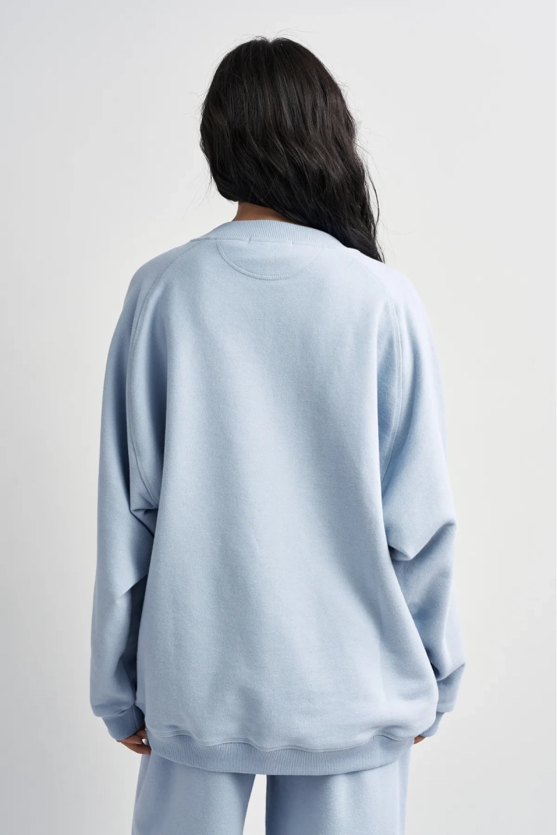 Свитшот винтажный Ледяной голубой Erist store, цвет: голубой, НФ-00003403 купить онлайн