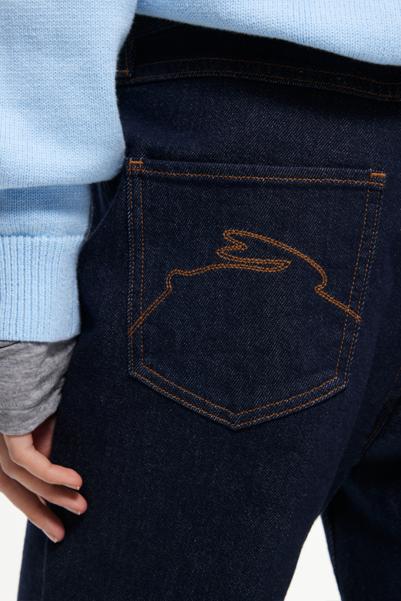 Джинсы-клёш DREAMS BY ALENA AKHMADULLINA, цвет: синий, 225105080204192/116000 купить онлайн