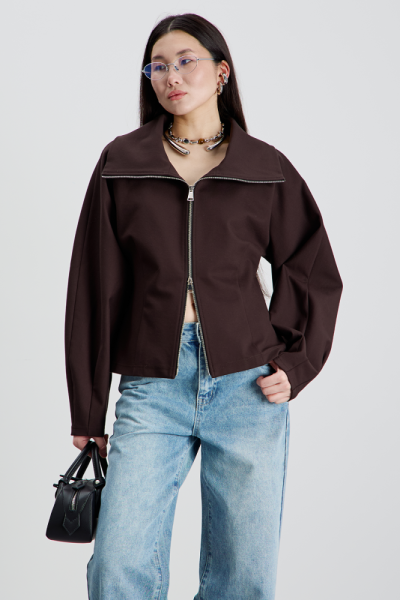 Джемпер на молнии