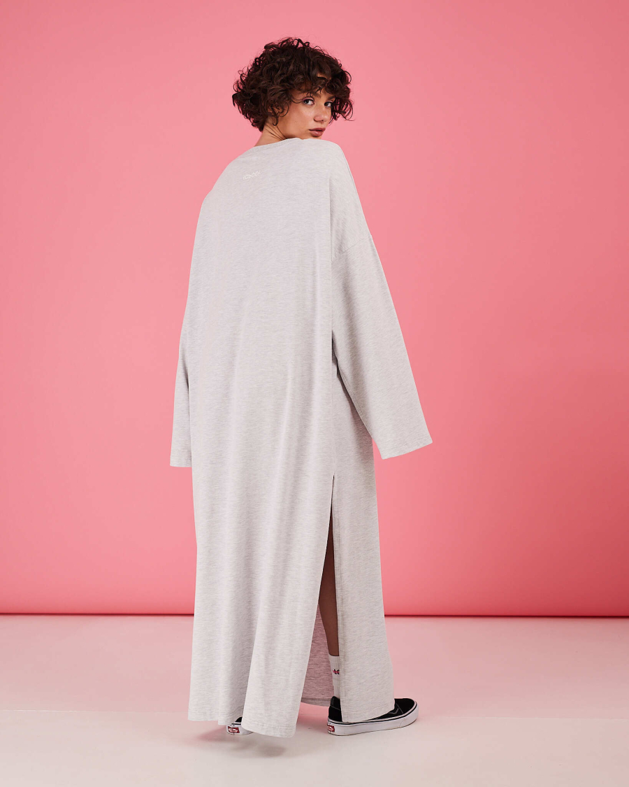 Платье-лонгслив TABOO, цвет: меланж, DrLong-01 купить онлайн