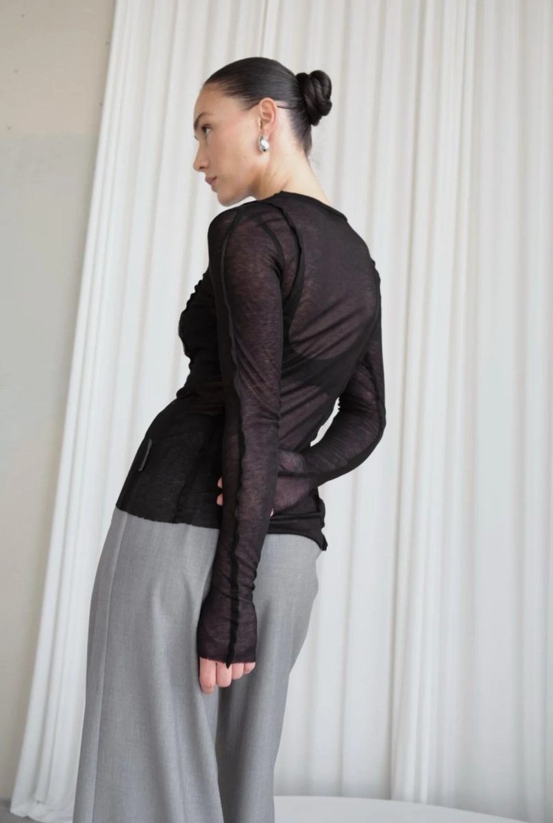 Лонгслив MINI, цвет: Черный, НФ-00000414 купить онлайн Лонгслив MINI, цвет: Черный, НФ-00000414 купить онлайн