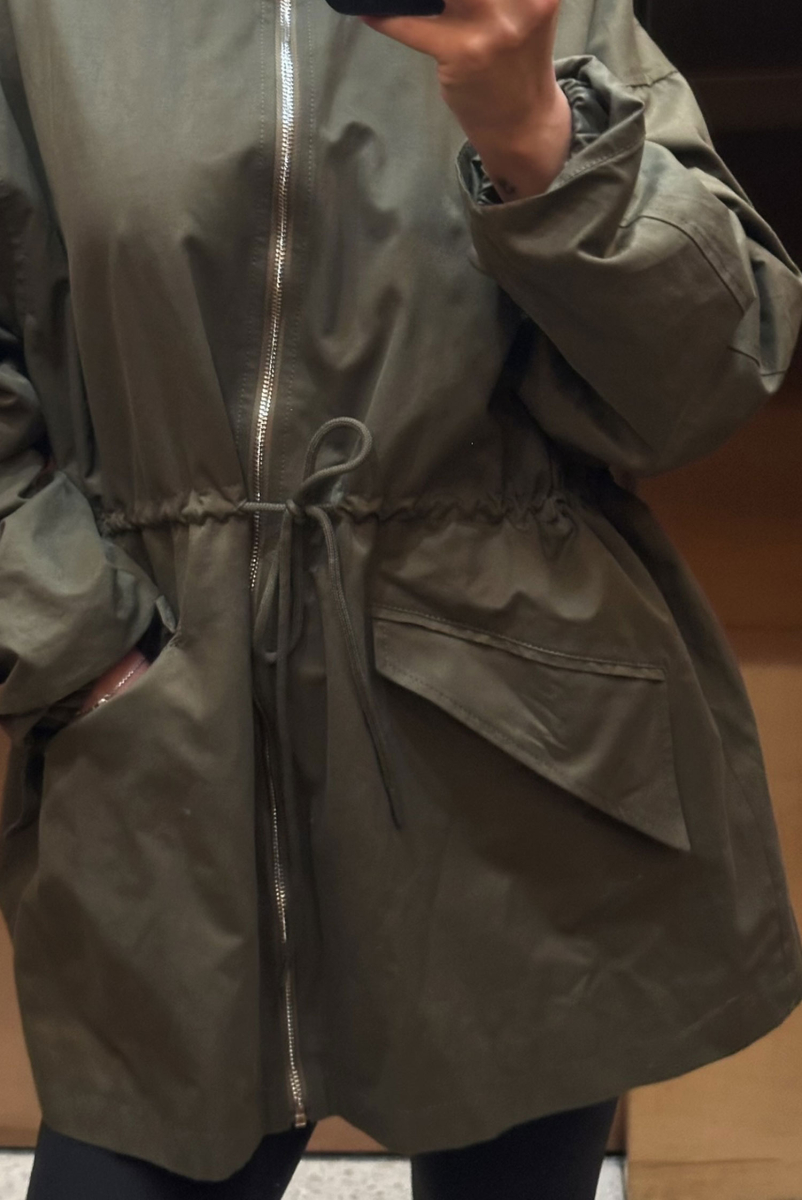 Парка на кулисе (хаки) Label .B, цвет: хаки, Jc.33.4.59KH купить онлайн