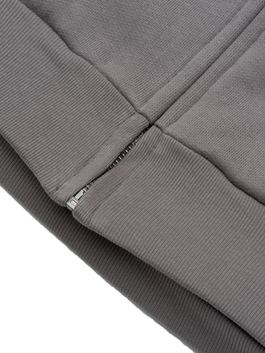 Бомбер укороченный ABC, цвет: серый, 00-219 купить онлайн