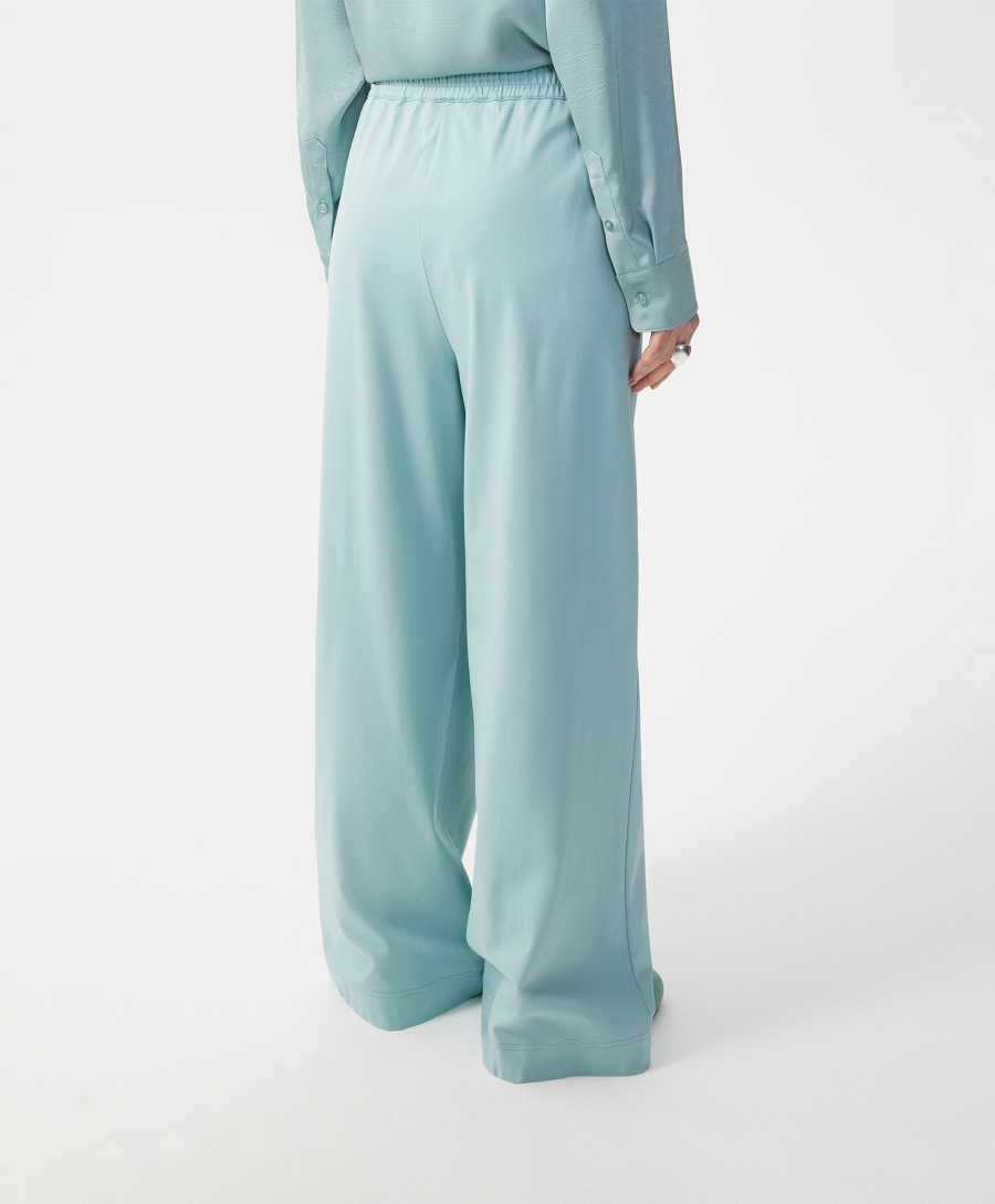 Брюки с поясом на резинке GLVR, цвет: зеленый, 126G26GAC5608 купить онлайн