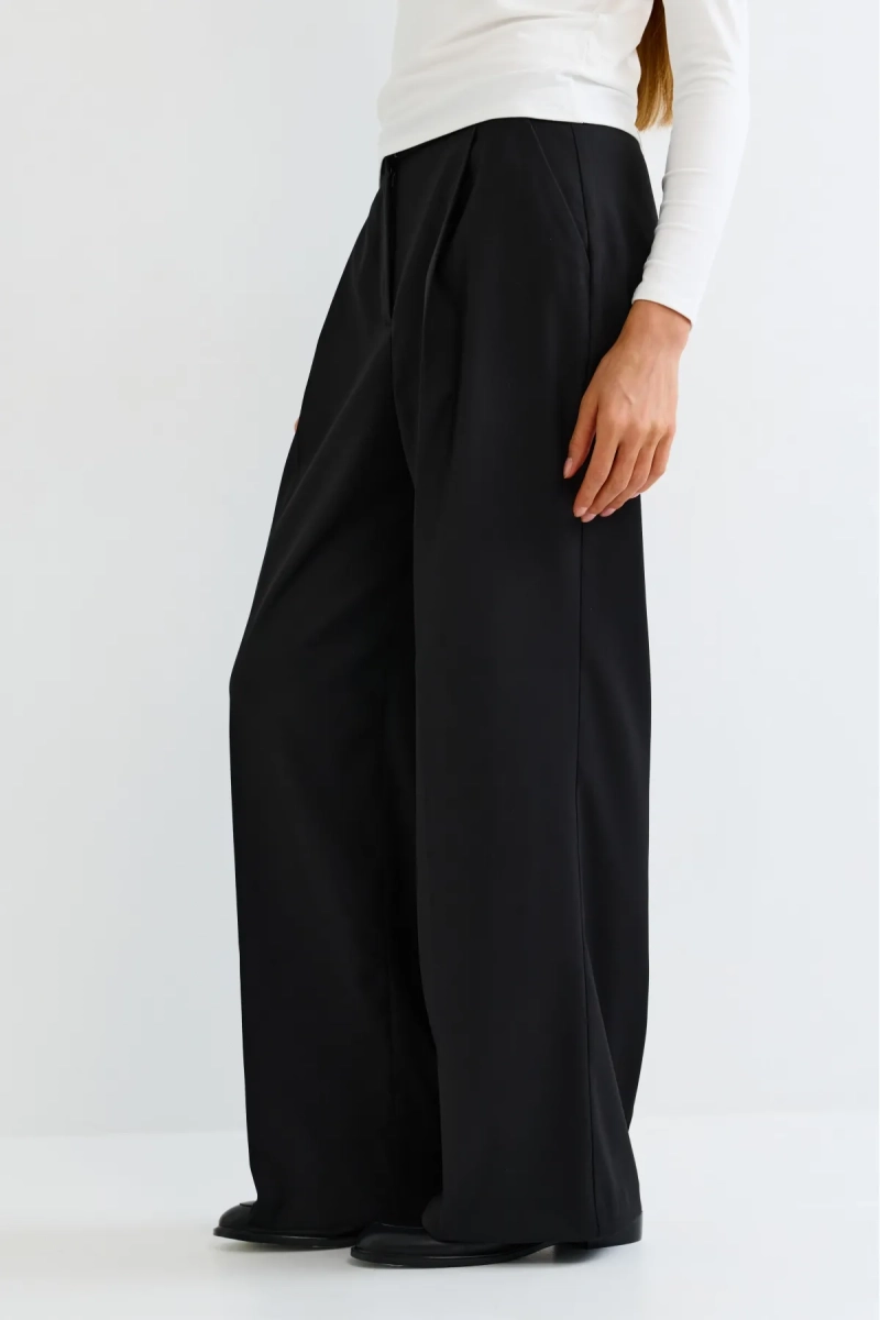 Брюки классические на резинке Erist store, цвет: Черный, НФ-00003089 купить онлайн