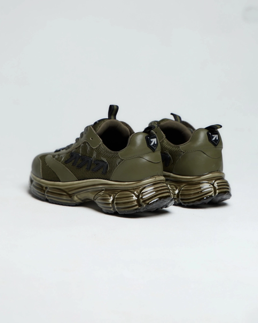 Кроссовки с резиновыми каплями ASIA ST 71, цвет: зеленый Ast71.sneakers-rubberdrop-khaki | новая мужская коллекция купить онлайн