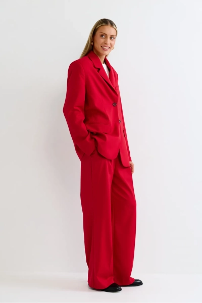 Жакет оверсайз Erist store, цвет: красный, НФ-00003087 купить онлайн