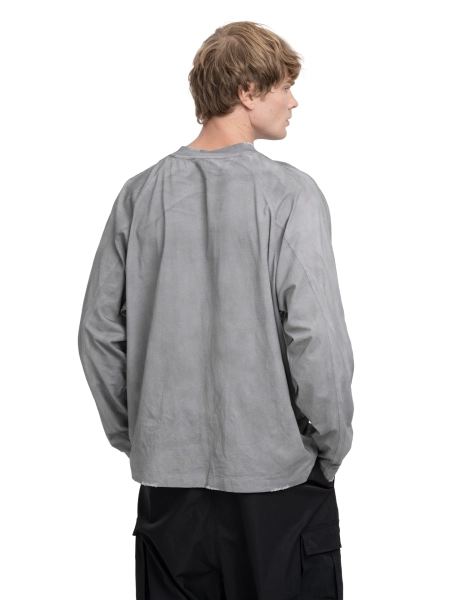 Лонгслив LONGSLEEVE ABC, цвет: серый, 00-186 купить онлайн