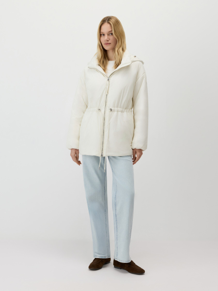 Утепленная куртка на кулиске Conso, цвет: белый, SEM 260102 - белый купить онлайн