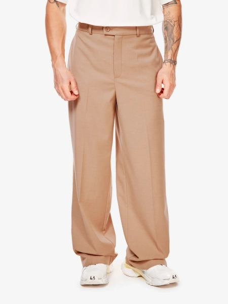 Брюки прямого кроя p.p.s., цвет: песочный, P_0928.00.00.BRN купить онлайн Брюки прямого кроя p.p.s., цвет: песочный, P_0928.00.00.BRN купить онлайн