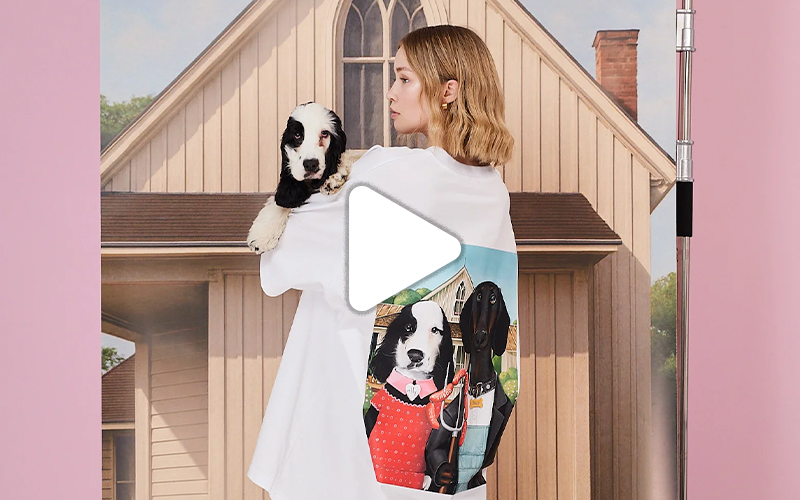 Футболка "Dog Gothic"