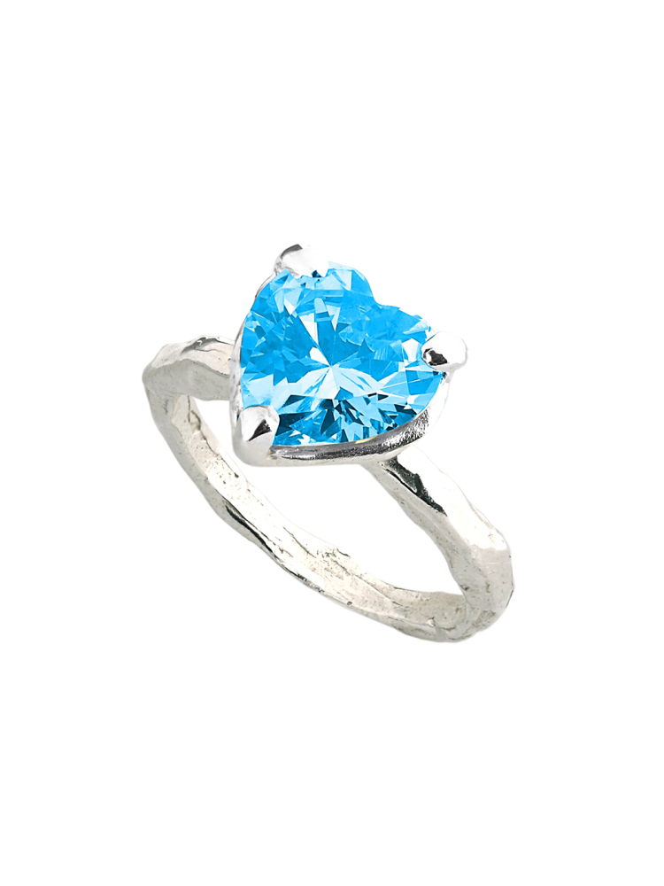Кольцо BLUE HEART