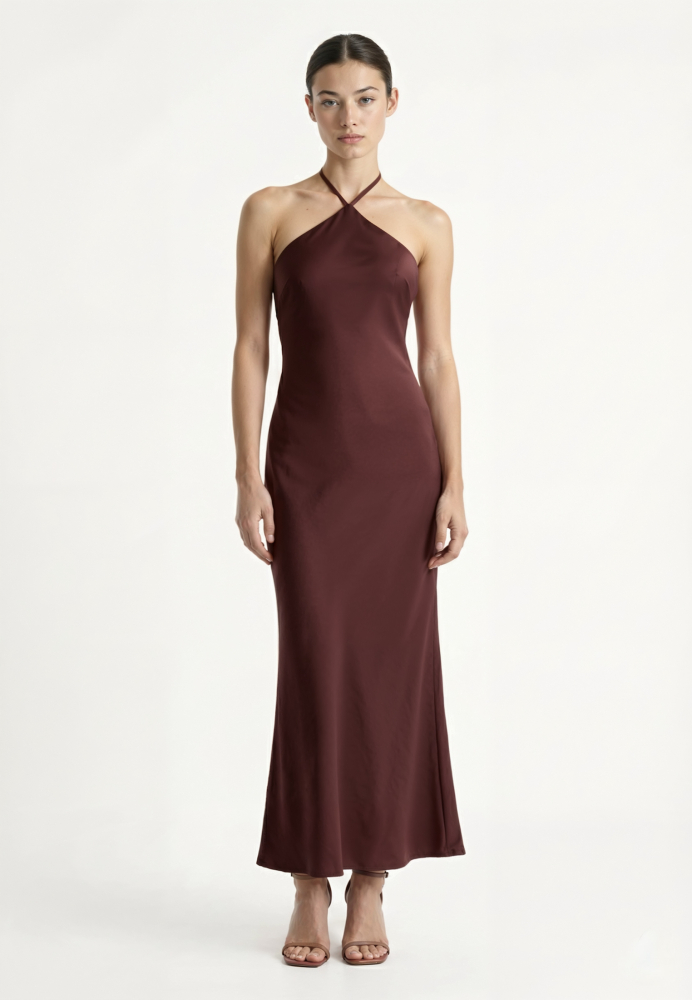 Платье с Х-образным вырезом