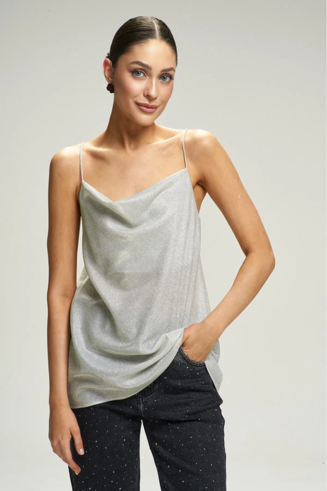 Топ на тонких бретелях Shine Bright