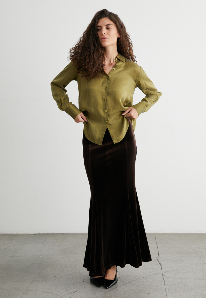 Юбка Amely (бархат)