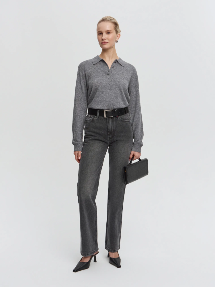 Джинсы прямые