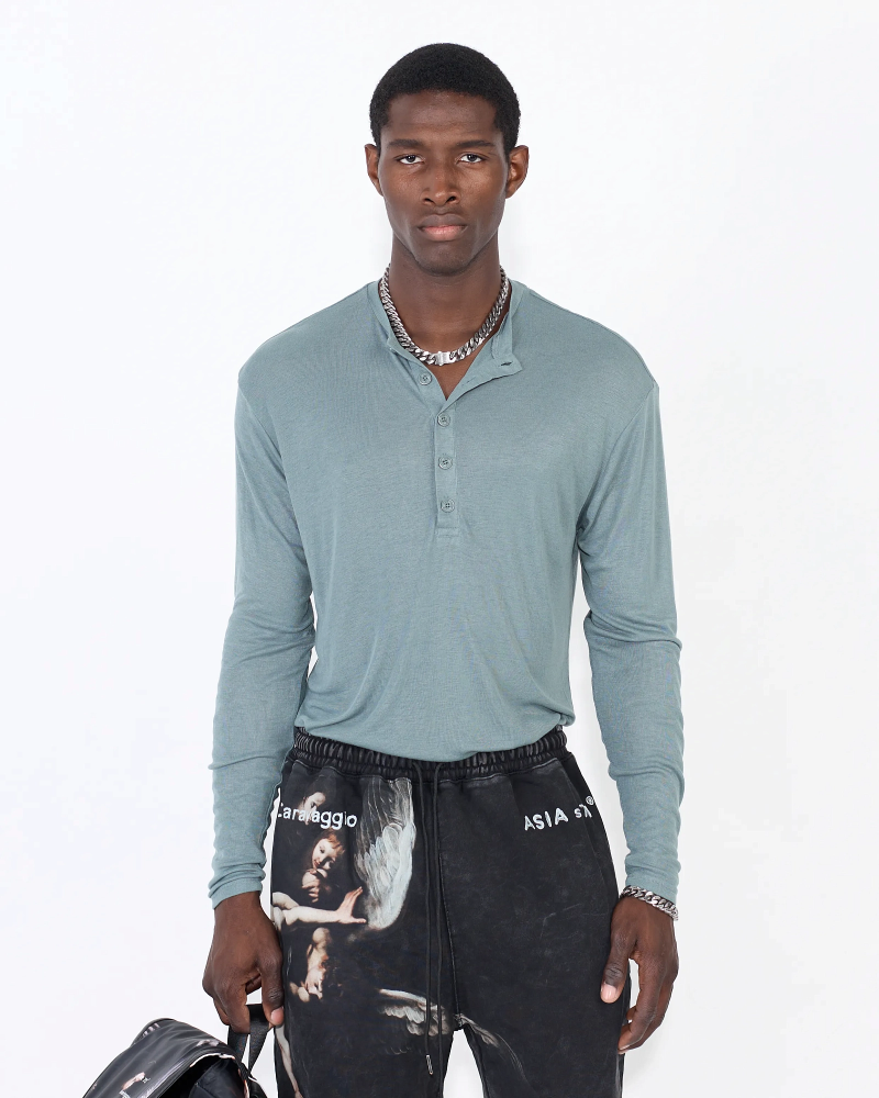 Лонгслив KNITTED BASIC GREY