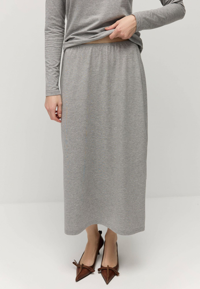 Юбка бельевая из модала с хлопком