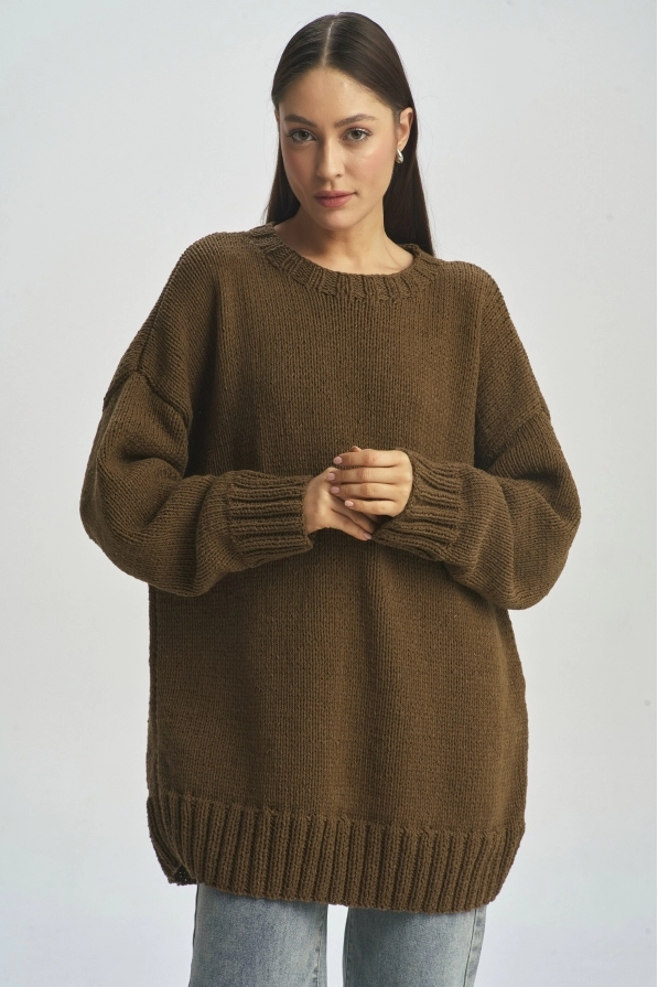 Джемпер Hand made Brown