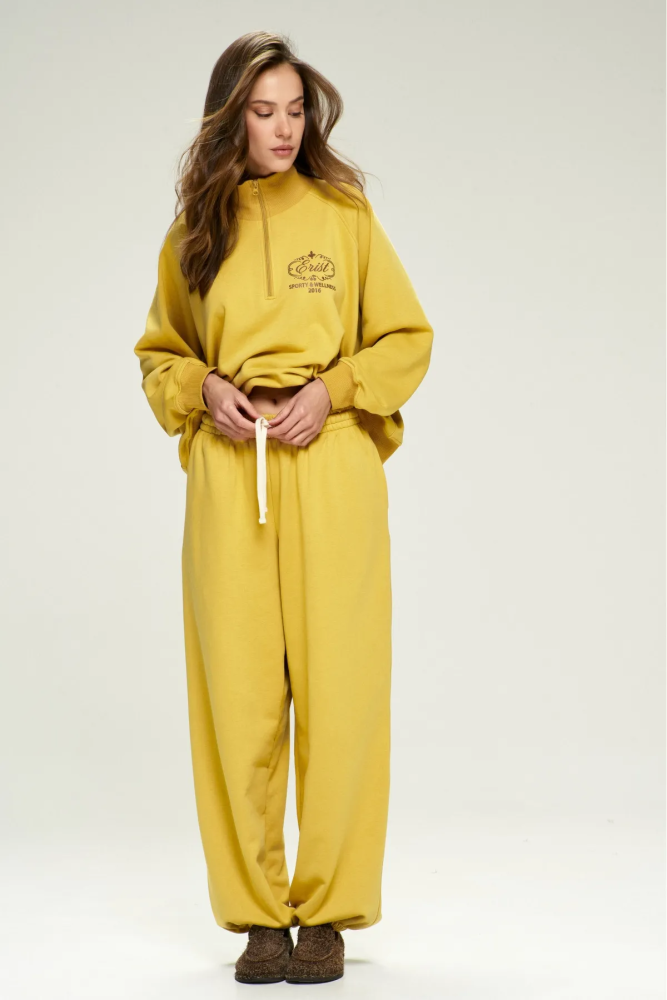 Джоггеры Oversize Soft Yellow
