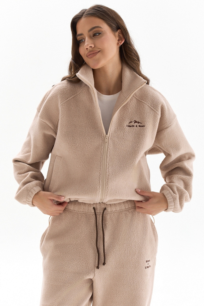 Толстовка из трикотажа teddy Alpine