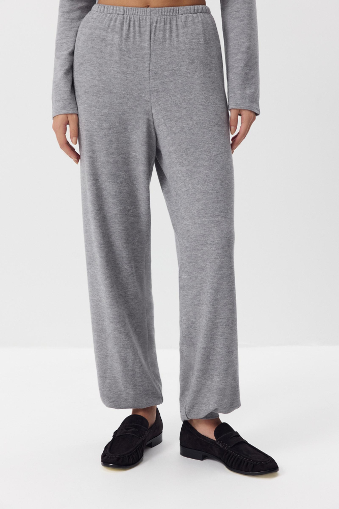 Джоггеры из мягкого трикотажа