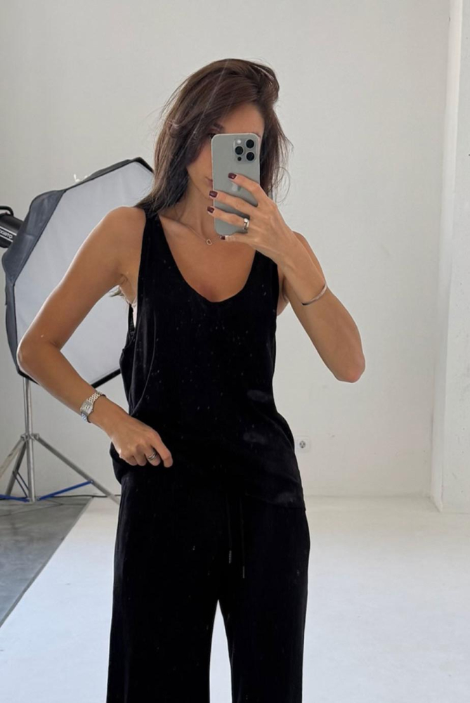 Майка из модала BLACK