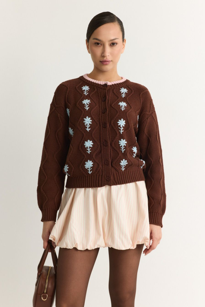 Кардиган из 100% хлопка