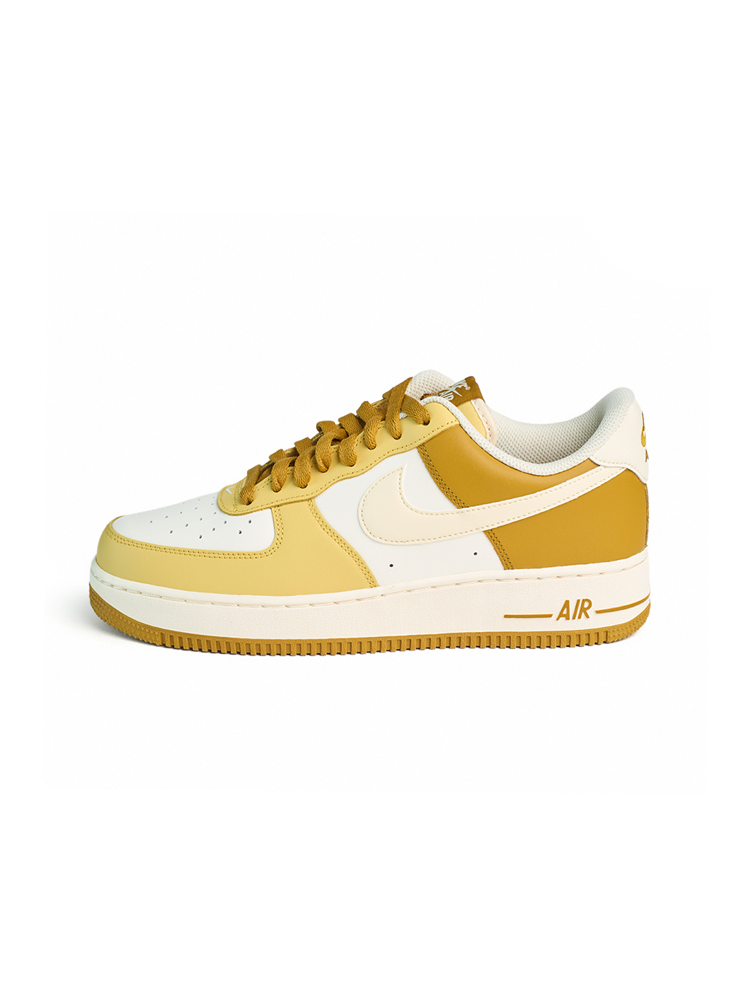 Nike gold sneaker hotsell