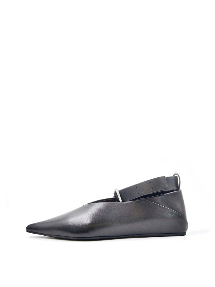 Балетки из натуральной кожи