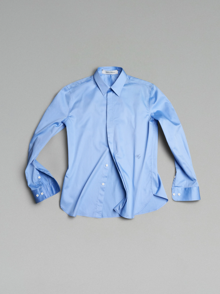 Классическая рубашка с вышивкой